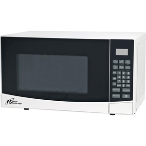 White 0.7 cu. ft. Microwave Oven