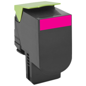 Lexmark Unison 800X3 Extra High Yield Laser Toner Cartridge - Magenta - 1 Pack - 4000 Pages Magenta