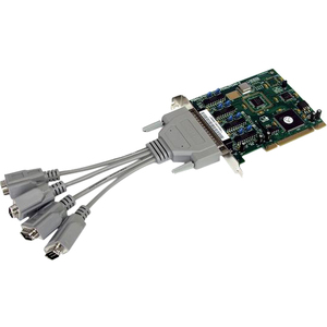 StarTech.com 4 Port PCI RS232 Serial Adapter Card High Speed 16950 cable included PCI4S9503V