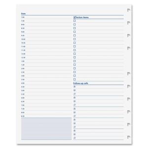 MiracleBind Undated Daily Planner Refill