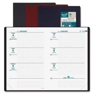 One-Week-On-Two Pages Agenda Plan Diary