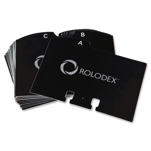 A to Z Rotary Card Index Tab Dividers - Click Image to Close