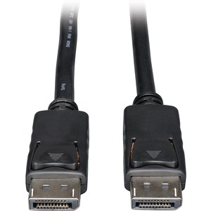 Tripp Lite by Eaton 100ft DisplayPort Cable with Latches Video / Audio DP 4K x 2K M/M - (M/M) 100-ft.