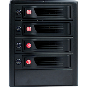 CRU RTX RTX410-XJ DAS Array - RAID Supported - 4 x Total Bays - Mini-SAS Tower