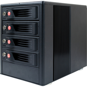CRU RTX RTX410-XJ DAS Array - 12 TB Installed HDD Capacity - RAID Supported - 4 x Total Bays - Mini-SAS Tower