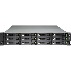 QNAP Ultra-high Performance 12-bay NAS Server for High-end SMBs - Intel 2.40 GHz - 6 x USB Ports - Yes