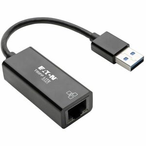 Tripp Lite by Eaton USB 3.0 to Gigabit Ethernet NIC Network Adapter - 10/100/1000 Mbps Black