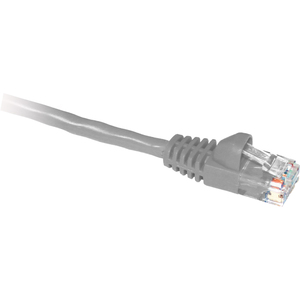 ClearLinks 25FT Cat. 5E 350MHZ Light Grey Molded Snagless Patch Cable - Category 5E for Network Device - 25ft - 1 x RJ-45 Male Network - 1 x RJ-45 Male Network - Light Grey