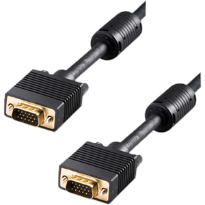 4XEM 25FT High Quality Dual Ferrite M/M VGA Cable