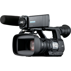 JVC ProHD GY-HM600 Digital Camcorder - 3.5" LCD - CMOS - Full HD - 16:9 - H.264/MPEG-4 AVC, MPEG-2, MOV, MP4 - 23x Optical Zoom - Optical (IS) - Full HD - Microphone - HDMI - USB - Secure Digital Extended Capacity (SDXC), Secure Digital High Capacity (SDH