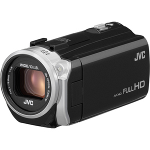 JVC GZ-E505B Digital Camcorder - 3" - Touchscreen LCD - CMOS - Full HD - Black - 16:9 - 2 Megapixel Image - AVCHD - 38x Optical Zoom - Optical (IS) - Full HD - Video Light, Microphone - HDMI - USB - Secure Digital Extended Capacity (SDXC) - Memory Card