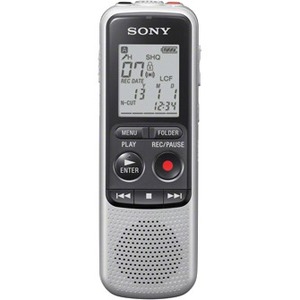 Sony Digital Flash Voice Recorder - 2 GB Flash Memory - LCD - Portable