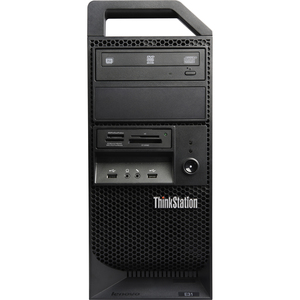 Lenovo ThinkStation 2555EJU Tower Workstation - 1 x Intel Xeon 3.30 GHz - 4 GB RAM - 500 GB HDD - NVIDIA Quadro K600 1 GB Graphics - Genuine Windows 7 Professional 64-bit