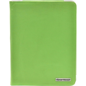 Gear Head Slim FS4200GRN Carrying Case (Portfolio) for iPad - Green Honeycomb