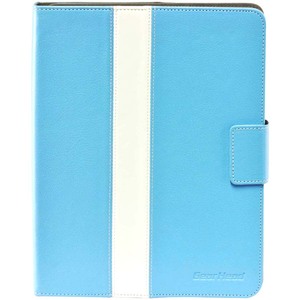 Gear Head Executive FS4300BLU Carrying Case (Portfolio) for iPad - Blue - Leather