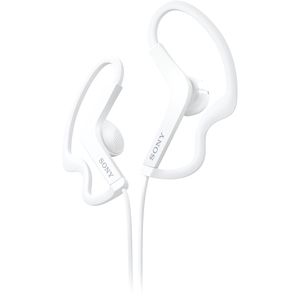 Sony Stereo Headphones; White - Stereo - White - Mini-phone - Wired - 16 Ohm - 17 Hz 22 kHz - Gold Plated - Over-the-ear - Binaural - Outer-ear - 3.94 ft Cable