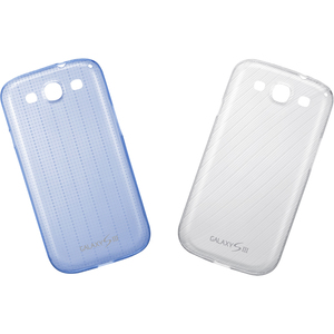 Samsung Galaxy S III Ultra Slim Cover - 2 Pack - Smartphone - White, Blue - Blue Dot Pattern, White Soft Breeze Pattern