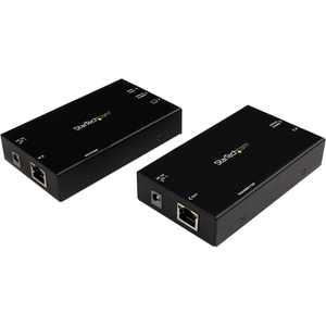 StarTech.com HDMI to CAT5 Extender W/ Optional Repeater Functionality and Audio - 1080p / 1920x1080 - 1 Input Device - 1 Output Device - 330 ft Range - 2 x Network (RJ-45) - 1 x HDMI In - Rack-mountable