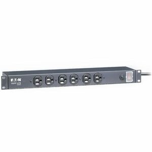 MULTIPLE OUTLET STRIP 6OUT FRONT FACING 15-AMP 15FT CORD
