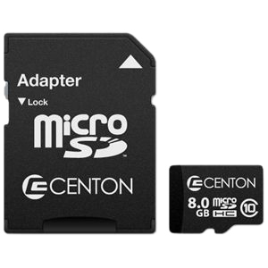 Centon 8 GB Class 10 microSDHC - Class 10 - 1 Card