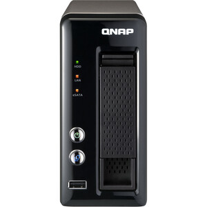 QNAP All-in-one single-bay NAS for Home & SOHO - Marvell 2 GHz - 3 x USB Ports - Yes