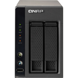 QNAP All-in-one 2-bay NAS for Home & SOHO - Marvell 2 GHz - 3 x USB Ports - Yes