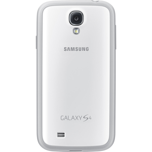 Samsung Protective Bumper Cover Plus Case for Samsung Galaxy S4 (White) - Smartphone - White - Plastic