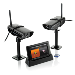Uniden Guardian Wireless Video Surveillance System - 2 x Monitor, Receiver, Camera - 4.3" LCD
