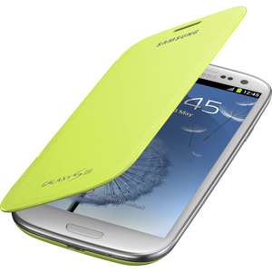 Samsung EFC-1G6FMEGSTA Carrying Case (Flip) for Smartphone - Green - Scratch Resistant, Bump Resistant, Smudge Resistant, Dirt Resistant - Plastic