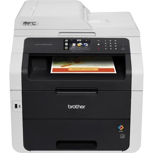 Brother MFC-9330CDW LED Multifunction Printer - Color - Plain Paper Print - Desktop - Printer, Copier, Scanner, Fax - 22 ppm Mono/22 ppm Color Print - 2400 x 600 dpi Print - 22 cpm Mono/22 cpm Color Copy - Touchscreen LCD - 1200 dpi Optical Scan - Automat