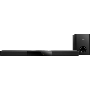 Philips HTL2160 5.1 Speaker System - 60 W RMS - Wireless Speaker(s) - Black - 20 Hz - 20 kHz - Dolby Digital, Virtual Surround - USB - iPod Supported