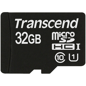 Transcend 32 GB UHS-I microSDHC - 90 MB/s Read