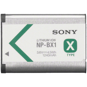 Sony Rechargeable Battery Pack - 1240 mAh - Lithium Ion (Li-Ion) - 3.6 V DC