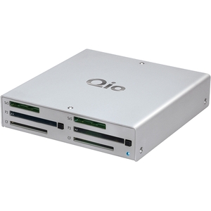 Sonnet Qio Professional Universal Media Reader - SxS, P2 Card, CompactFlash (CF) Card, Secure Digital High Capacity (SDHC), Secure Digital Extended Capacity (SDXC) - PCI Express