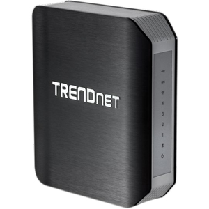 TRENDnet TEW-811DRU Wireless Router - IEEE 802.11ac - ISM Band - UNII Band - 1200 Mbps Wireless Speed - 4 x Network Port - USB Desktop