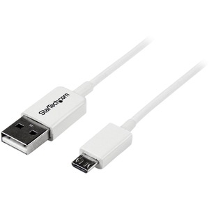 StarTech 1m White Micro USB Cable - A to Micro B