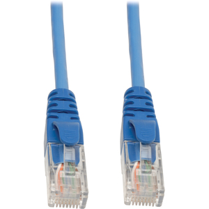 Tripp Lite by Eaton Cat5e 350 MHz Snagless (UTP) Ethernet Cable (RJ45 M/M ) - Plenum Rated Blue 75 ft. (22.86 m)