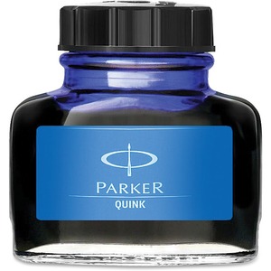 Quink Bottle - Washable Blue - Click Image to Close