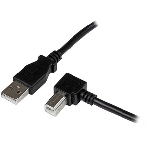 StarTech 1m USB 2.0 A to Right Angle B Cable - M/M