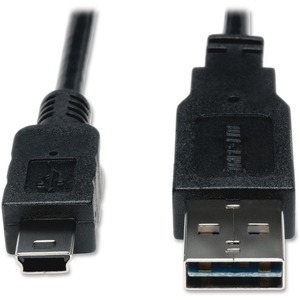 Tripp Lite by Eaton Universal Reversible USB 2.0 Cable (Reversible A to 5Pin Mini B M/M) 6 ft. (1.83 m)