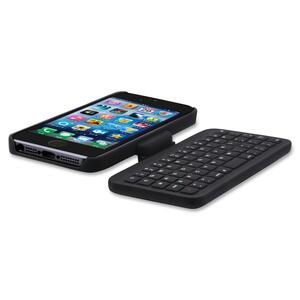 iPhone5 Bluetooth Keyboard, 59-Key, Black - Click Image to Close