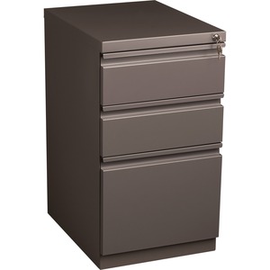 3 Drawer 15"W Mobile Steel Box/Box/File Pedestal - Click Image to Close