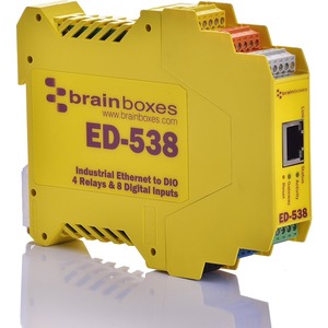 Brainboxes ED_538 Ethernet To Digital IO RelayIO R
