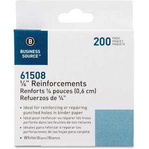 Self-adhesive 1/4" Reinforcements - Click Image to Close