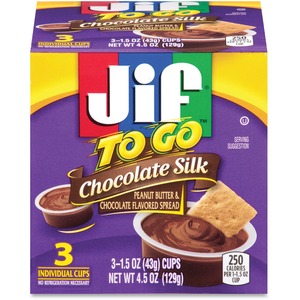 Jif Folgers To Go Chocolate Pnut Butter Spread Cup