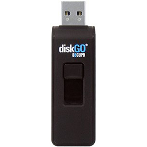EDGE 16GB DiskGO Secure Pro USB Flash Drive - 16 GB - USB