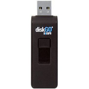 EDGE 8GB DiskGO Secure Pro USB Flash Drive - 8 GB - USB