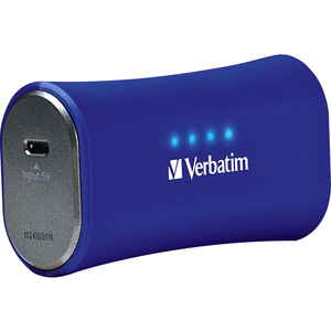Verbatim Portable Power Pack 2200mAh _ Cobalt Blue