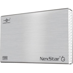 Vantec NexStar 6G NST-266S3-SV Drive Enclosure - USB 3.0 Host Interface External - Silver