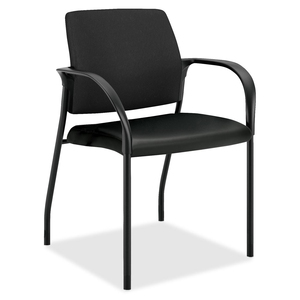 Ignition Leather Multipur Stack Chair with Glides